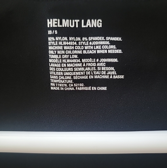 HELMUT LANG Scoop Neck Bodycon Dress Black Long-Sleeve XS/S - Picture 3 of 4